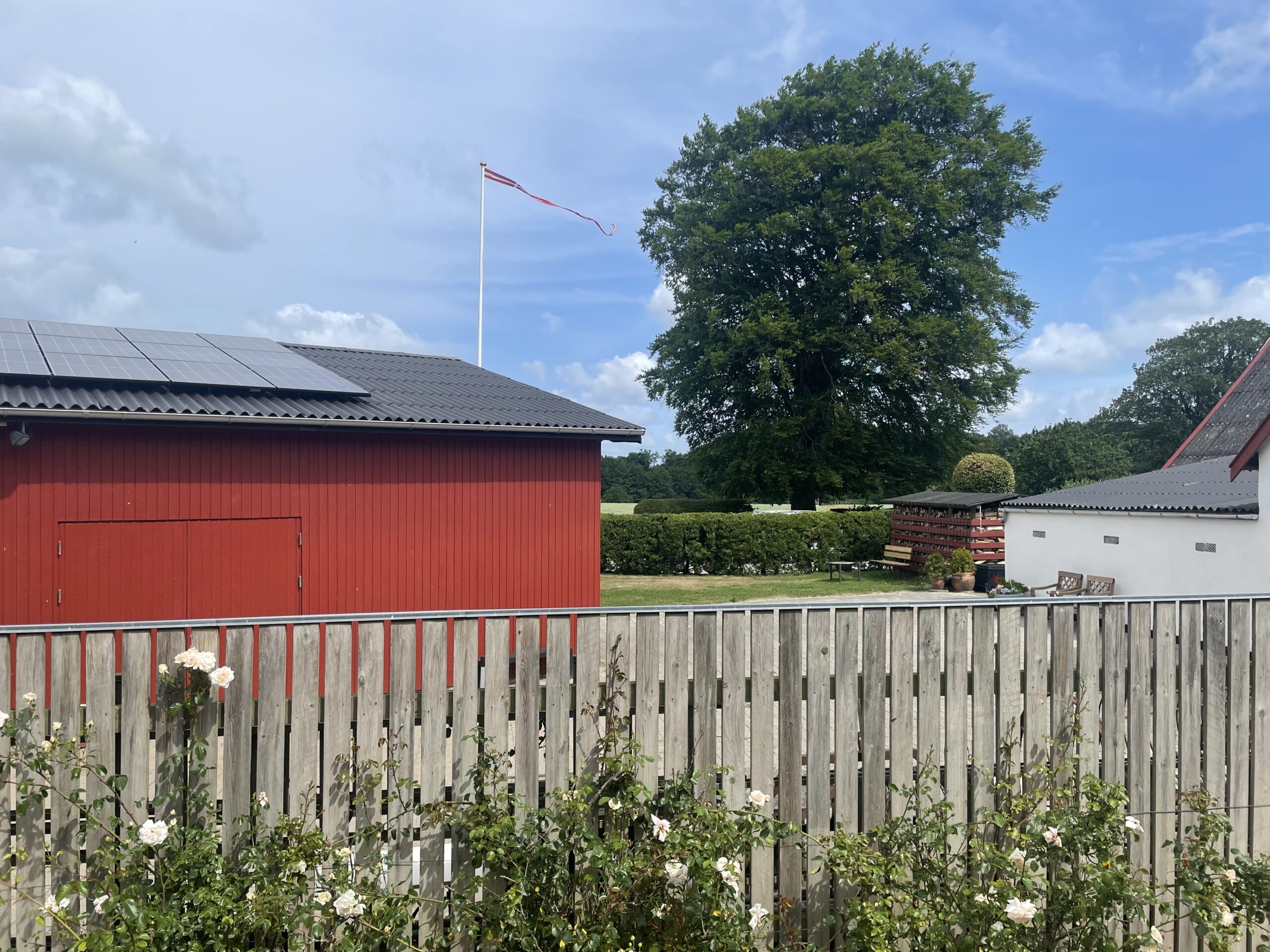 solceller til privat gård