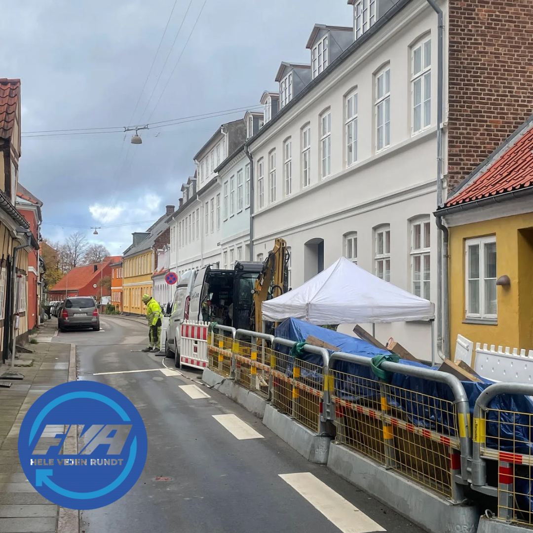 graver til fjernvarme i Strandgade